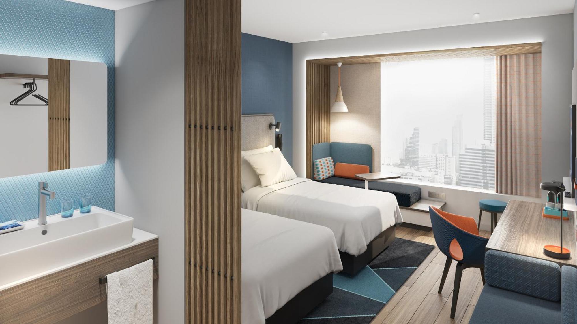 Holiday Inn Express Shanghai Jing'An Temple By Ihg Exteriör bild