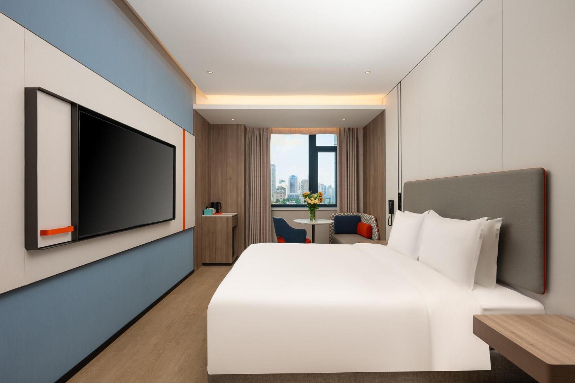 Holiday Inn Express Shanghai Jing'An Temple By Ihg Exteriör bild